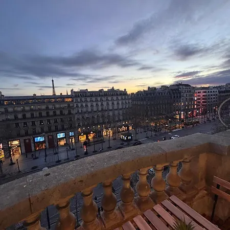 Apartament Magnifique Champs Elysees Vue Tour Eiffel Et Arc De Triomphe